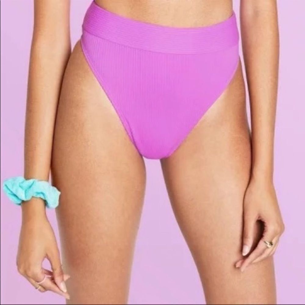 Stoney Clover Lane High Waist Swim Bottoms